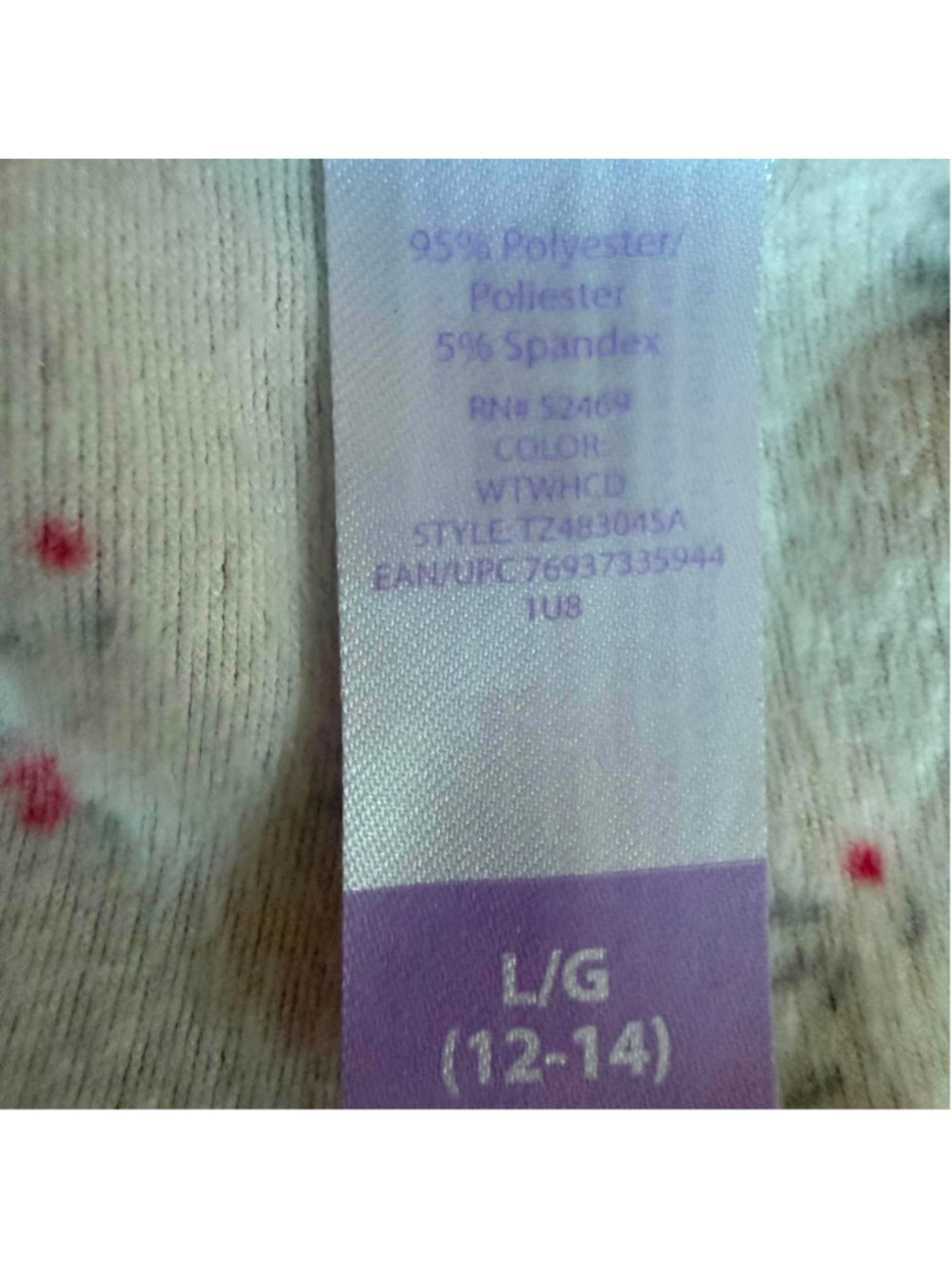 Women's Secret Treasures Pajama Pants L White Red Cardinal Print - Picture 6 of 8